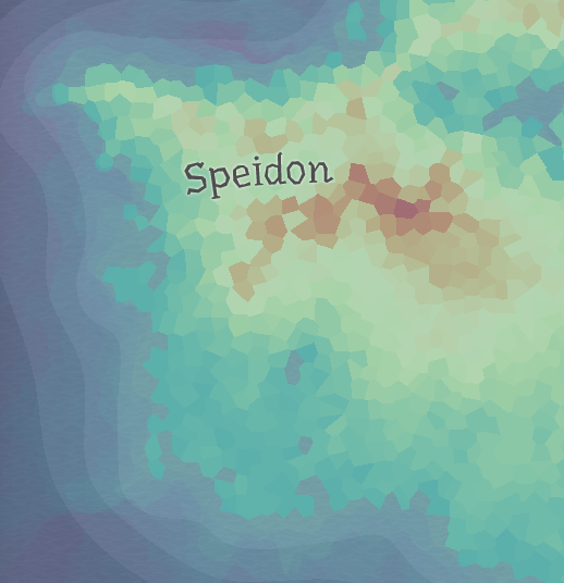 map of speidon